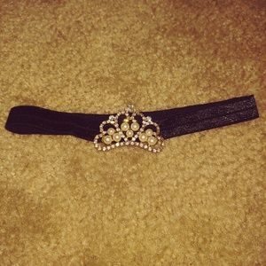 Baby crown headband